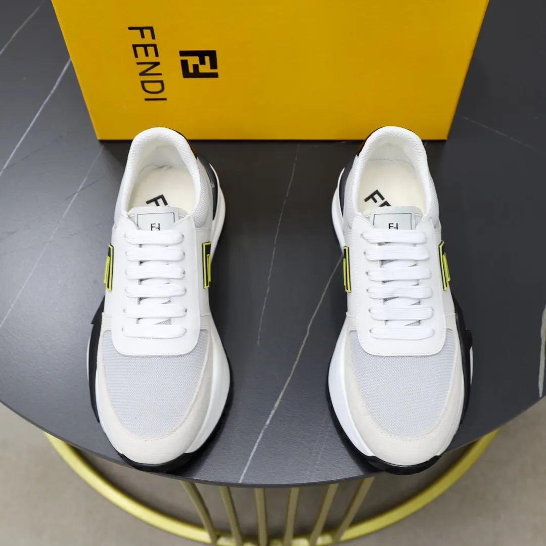 Men's men's shoes 290🔥Brand: FENDI Size: 38-44 (45, 46 customized) Grade: Original quality High version Material: Imported cowhide ➕ High-quality and comfortable lining Original lightweight non-slip outsole Style category: Travel Fashion casual shoes Versatile trend